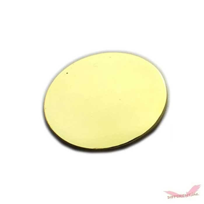 ゴールド ゴルフマーカー 25mm フチありとフチなしと ハットクリップにマグネット セット