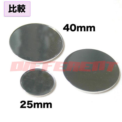 ゴルフ BIG マーカー 40mm フチありフチなし　ハットクリップ デコ 素材