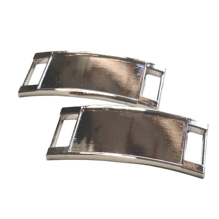 レジン＆デコ素材 スニーカープレート 2個（1足分） これで足下もキラキラにデコりましょ〜