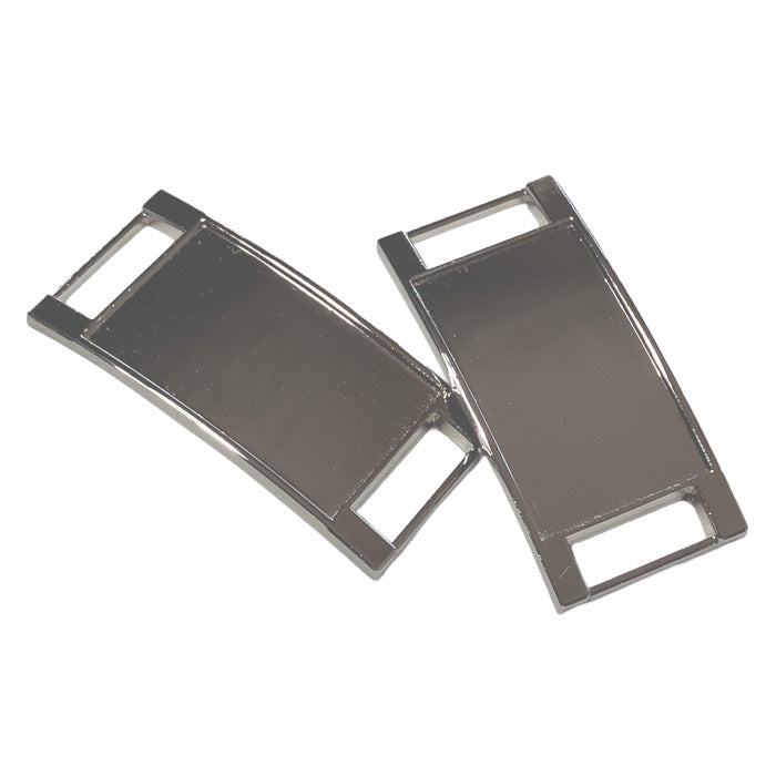 レジン＆デコ素材 スニーカープレート 2個（1足分） これで足下もキラキラにデコりましょ〜